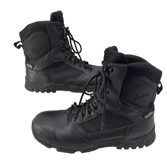 Danner Lookout 8" Men's Black Size 14 Tatical Boot Lace Up - Picture 2 of 16